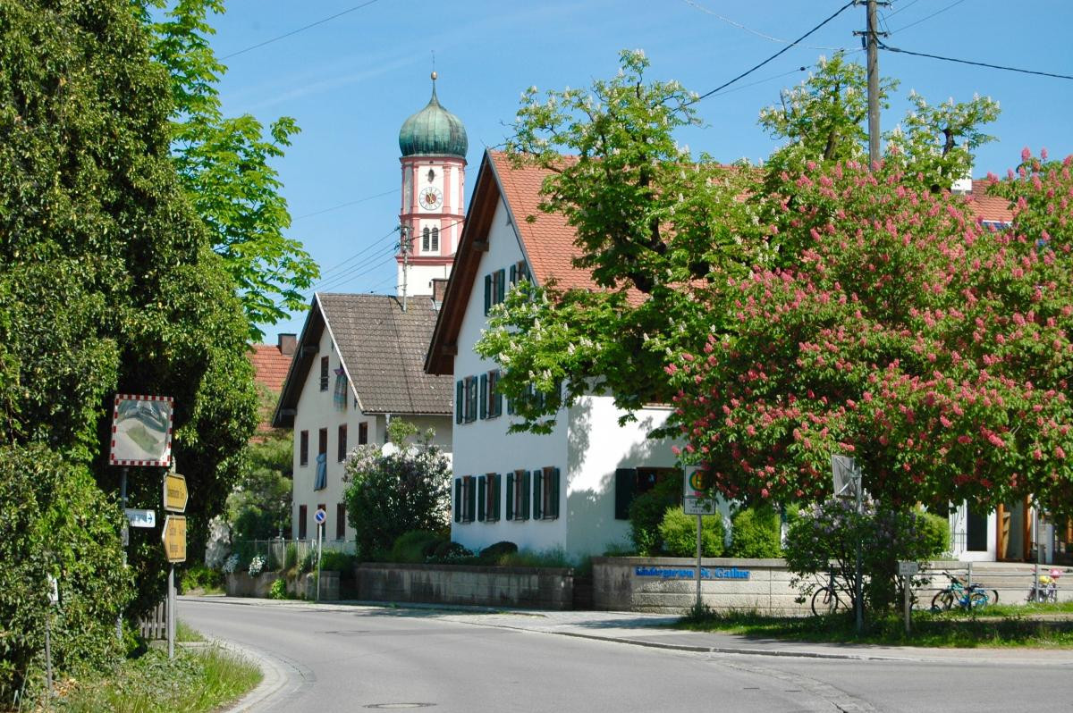 Die Gemeinde Langerringen im Landkreis Augsburg