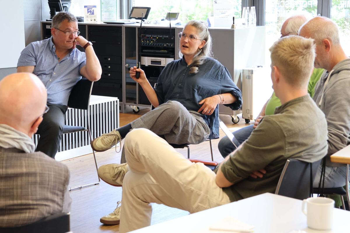 Lioba Degenfelder stellt das Projekt vor