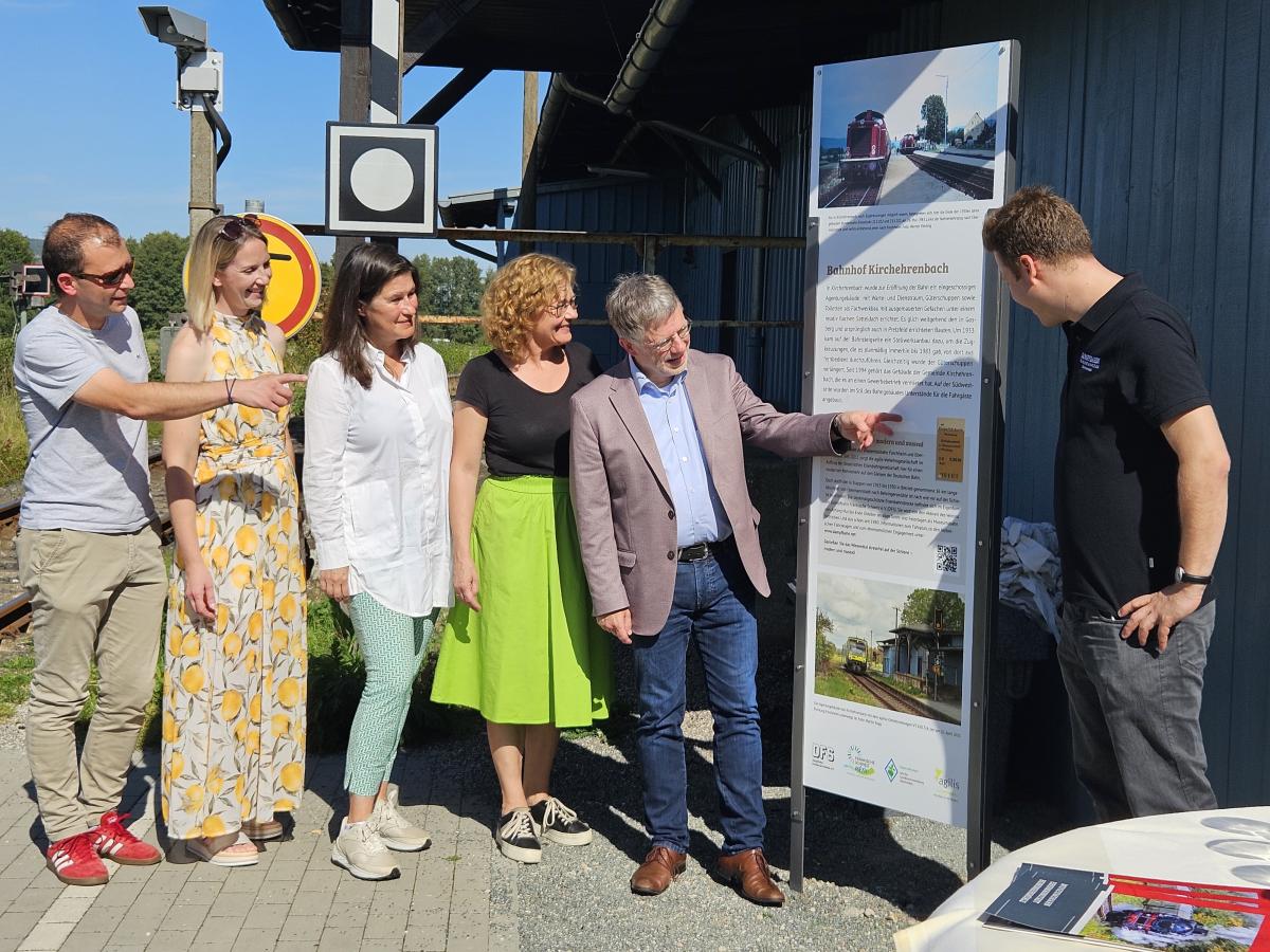 Eröffnung Infotafeln Kirchehrenbach