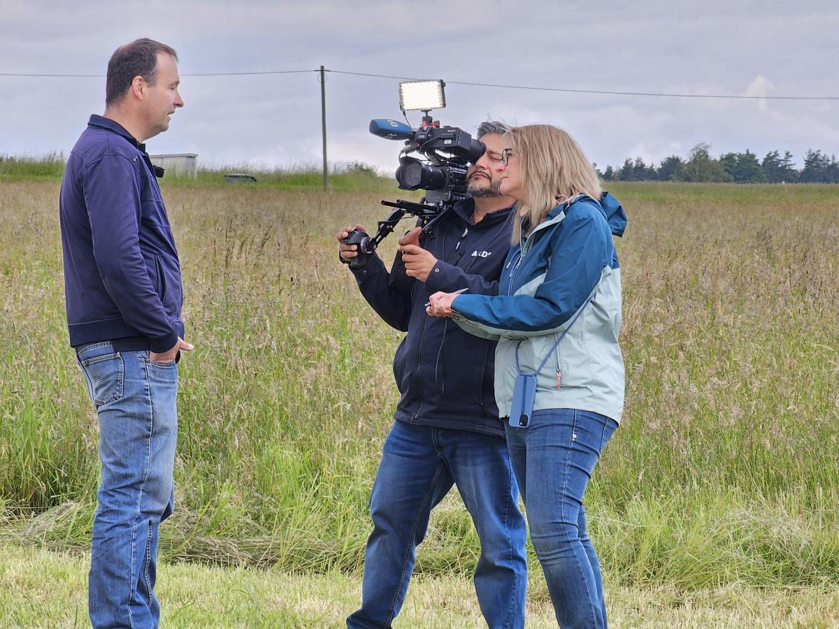 Filmteam im Einsatz