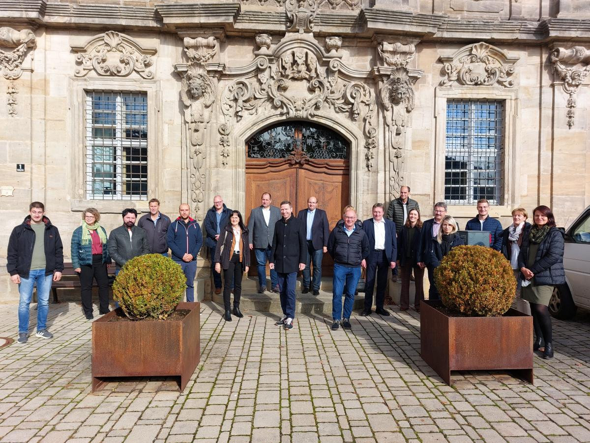 Die Teilnehmer der ILEK-Evaluation vom 15./16. Oktober 2021 in der SDF Klosterlangheim