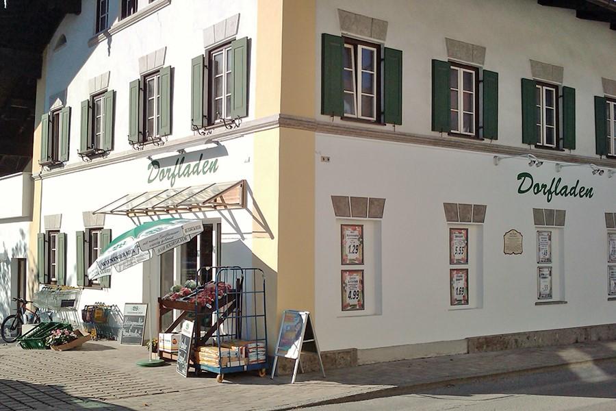 Außenansicht des Dorfladens