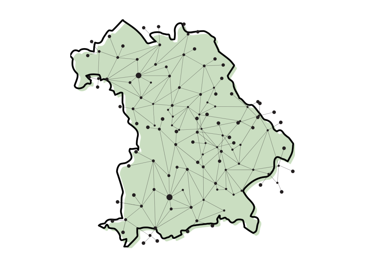 Netzwerk Bayernkarte